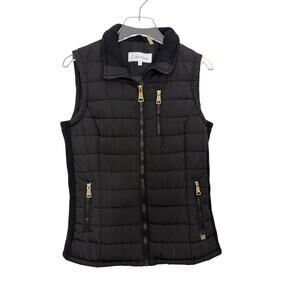 Calvin Klein Black Quilted Puffer Vest Small